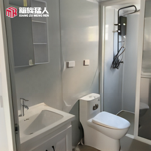 Nhà Máy bán hàng nóng đúc sẵn Tiny ánh sáng thép biệt thự nhà du lịch Trailer khách sạn nhà với phòng tắm trên bánh xe - Product Image 4