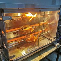24 rôtissoire de poulet à gaz pour barbecue commercial et kebab