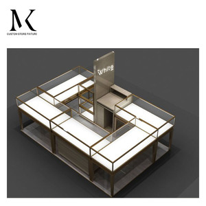 Lishi kính sang trọng đồ trang sức truy cập <span class=keywords><strong>Showcase</strong></span> đồ trang sức độc đáo hiển thị nội các nhà sản xuất Mall đồ trang sức kiosk để bán - Product Image 3