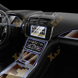 Película transparente de Tpu para <span class=keywords><strong>Lincoln</strong></span> MKZ 2019-2021, pegatina Interior de coche, salida de consola central, Panel de elevación de ventanas de puerta de engranaje - Product Image 3