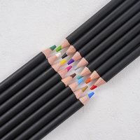 Xin Bowen crayon personnalisé 15pcs crayons de couleur tige noire ensemble de crayons à dessin pour enfants et étudiants