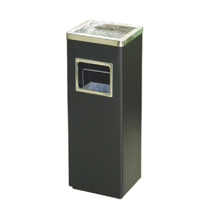 Sàn Đứng Vuông Thép Gạt Tàn Thùng Đất Bụi <span class=keywords><strong>Bin</strong></span> Rác - Product Image 1