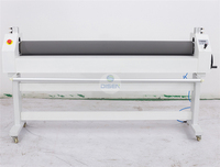 Plastifieuse pneumatique à froid automatique 158mm, appareil de plastification en vinyle autocollante PP à rouler