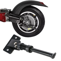 Kugoo M4/Pro 4 Pièces détachées pour scooter électrique Béquille en alliage d'aluminium noir Support de stationnement Accessoires pour scooter