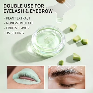 Savon pour sourcils à logo privé personnalisé, colle pour lifting des cils, baume gel, style et brosse pour sourcils, faible MOQ, cils coréens - Product Image 5