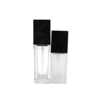 Grande Vente : Pot à Crème en Acrylique au Design Unique, Bouteille Pompe à Essence en Plastique 30/50ml, Emballage Soin Personnel
