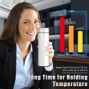 XD749 Custom Logo Printed Smart Digital Drinkware Thermos <b>Flask</b> Promotion Corporate Activity Business Gift Smart Water Bottle - Product Image 5