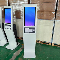 Kiosque interactif à écran tactile de 21,5 pouces, terminal de paiement Android POS avec imprimante SDK, vente en gros d'usine