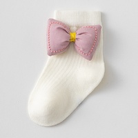 Chaussettes mi-mollet en coton tricoté respirant à motifs de dessins animés colorés pour hommes, femmes et bébés de 0 à 3 ans