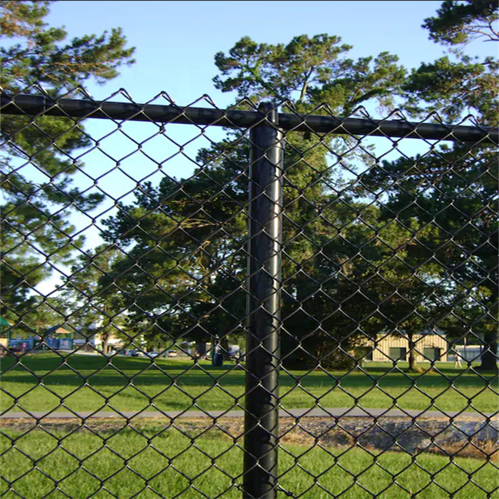 Galvanized Chain Link Fence Fabric Pvc Coated Frame