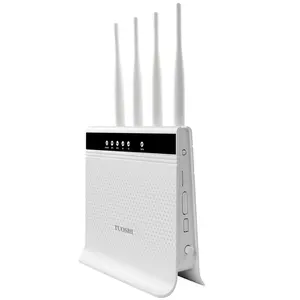 Enrutador 4G, antena externa de banda dual de 1200Mbps, WiFi, punto de acceso inalámbrico, WAN LAN, banda ancha con ranura para tarjeta Sim