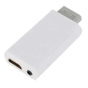 Blanco y Negro Full HD 1080P Wii a <span class=keywords><strong>HDMI</strong></span> Adaptador convertidor Wii 2 <span class=keywords><strong>HDMI</strong></span> convertidor de Audio de 3,5mm para PC HDTV Monitor - Product Image 4