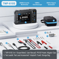 TMP 610S 3 in 1 Multimeter Digital, 60000 Counts, untuk Mengukur Arus, Tegangan, Resistansi, dan Dioda