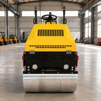Rouleau compresseur vibrant hydraulique autoporté pour la construction routière, fourni directement par l'usine