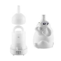 Diffuseur d'aromathérapie éléphant unique, humidificateur d'air portable de bureau, cadeau promotionnel, diffuseur d'air pulvérisateur LED coloré en forme de méduse