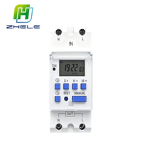 Minuteur programmable numérique 7 jours 24 heures 220V 230V, relais temporisé CA 220V 230V 12V 24V 48V 16A