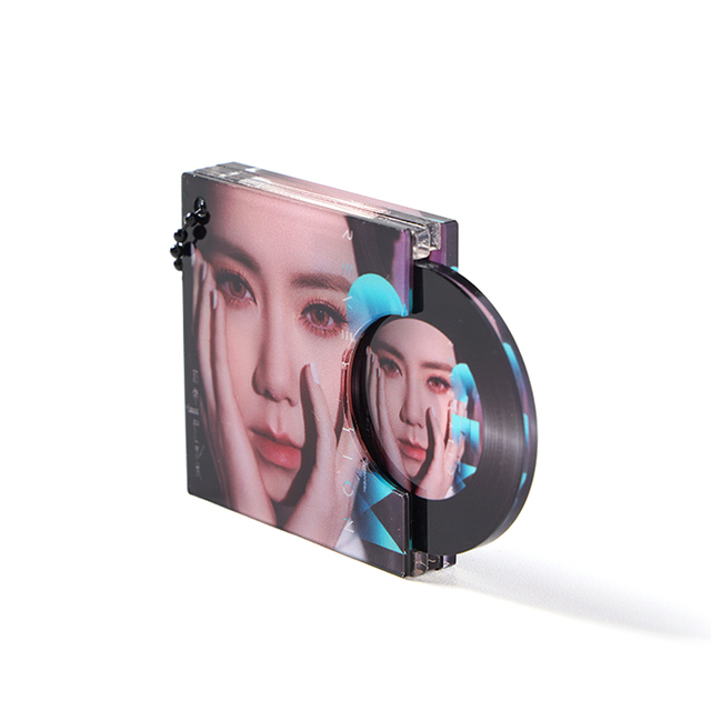 Custom Singer Album Smart Image Card Qr Card Sticker Folding Smini Album Keychain Rfid Nfc Music Mini Cd Case Jewel Case