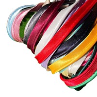 Ruban en satin chinois classique de 1 cm, nouveau style, pour la confection de sangles mère-enfant, la bordure de housse de couette textile de maison, la garniture de cheongsam et le ourlet de pantalon
