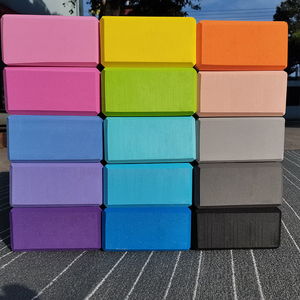 Cao cấp Yoga khối 200g-hỗ trợ cao su miễn phí EVA bọt mềm không trượt bề mặt Trọng lượng nhẹ & mùi kháng, 9 "x 6" x3 - Product Image 6