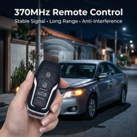 Sistema Universal de Seguridad Automotriz 12V 370 MHz Alarmas para Auto