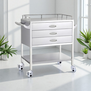 Chariot de traitement médical Sunway en acier inoxydable 50 cm pour salle d'opération - Product Image 2
