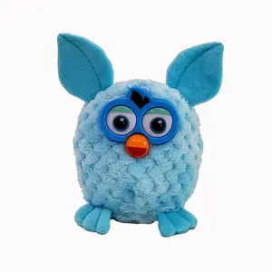 AL venta directa de fábrica creativa eléctrica hablando Phoebe Hada peluche mascota búho Navidad Animal relleno niños regalo