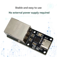 Adaptador Ethernet USB-C a RJ45 ZYSY CH397A, Tarjeta de Red USB de 100 Mbps con Controlador, Compatible con Plug and Play