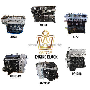 Para MITSUBISHI L200 L300 CANTER MONTERO PAJERO bloque de motor bloque largo piezas de motor coche máquina convexa corta - Product Image 1