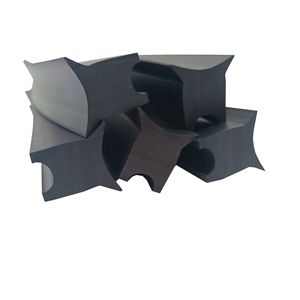 ยางซีล EPDM แบบกำหนดเอง สีดำ ไม่ได้มาตรฐาน สำหรับยานยนต์ เครื่องจักร ตู้คอนเทนเนอร์ ประตู หน้าต่าง และงานขึ้นรูป - Product Image 1