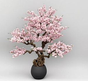Venta al por mayor Artificial Sakura <span class=keywords><strong>Bonsai</strong></span> Plant Spring Festival/Japanese Restaurant Decor Pedido a granel - Product Image 5