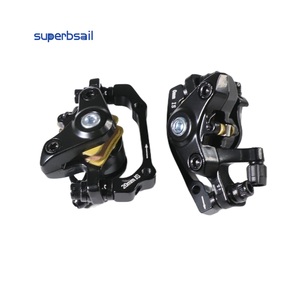 Pinza de frenos de disco mecánica de plástico duradero de bajo precio trasera y delantera para bicicleta - Product Image 2