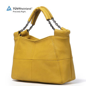Bolso de Mano Grande para Mujer, de Gran Capacidad, de Cuero Genuino, Personalizado, Bandolera, Bolso Tote para Mujer - Product Image 1