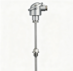 หัววัดอุณหภูมิแบบ RTD Pt100 รุ่น JUMO 902006/65-228-2003-1-15-500-668/000 พร้อมหัวต่อแบบ B-type สำหรับวัดค่าความต้านทานในการเสียบ - Product Image 4