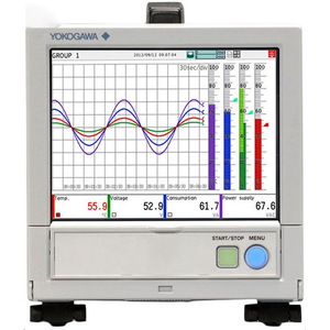 Enregistreur sans papier portable Yokogawa GP10 GP20, système d'acquisition de données, interface RS 232 extensible, enregistreur environnemental - Product Image 3