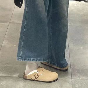 Sabot Unisex di Design Personalizzati in Vera Pelle Scamosciata di Alta Qualità Stile Birkenstock Zoccoli e Sabot da <span class=keywords><strong>Donna</strong></span> in <span class=keywords><strong>Sughero</strong></span> e Lussuose Pantofole in Pelle - Product Image 3