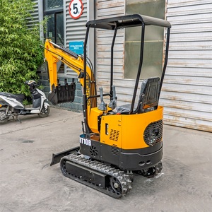 รถขุดขนาดเล็ก 1 ตัน รุ่น 10B สำหรับงานก่อสร้างในครัวเรือน - Product Image 1
