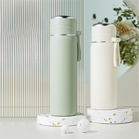 Bouteille isotherme classique en acier inoxydable 304 de grande taille, isolation thermique de 6 à 12 heures, portable pour le voyage, café et thé