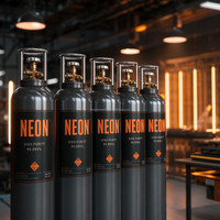 Gaz Ne de haute pureté 8L 10L 13.4I 15L 25L 38L 40L 43.3I 45L 47L 50L