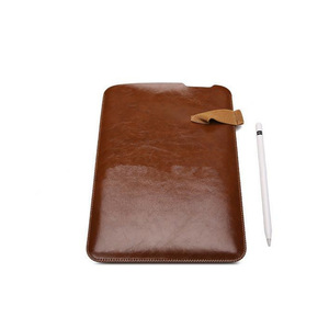 Funda de cuero personalizada para tablet, funda universal para tablet, carcasa minimalista para portátil. - Product Image 2
