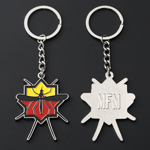 <span class=keywords><strong>2025</strong></span> New khuyến mại móc khóa kim loại kẽm hợp kim men Móc Chìa Khóa tùy chỉnh Bạc 3D Spider Character Animal Anime keyrings - Product Image 4