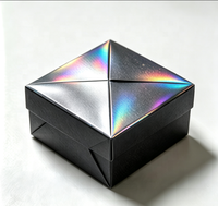 Poudre de pigment de revêtement à effet spécial GUANZUN pour l'impression d'emballages de luxe, noir charbon, aluminium holographique, 5-100 microns