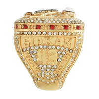 Bague de championnat des Raptors de Toronto 2019 tendance, en alliage, populaire en Europe et en Amérique, souvenir nostalgique classique, marque XH, pierre naturelle