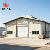 Edificio Prefabricado de Acero Galvanizado con Alta Capacidad de Carga. Lámina Corrugada/Pared y Techo Tipo Sándwich Disponibles