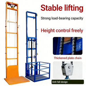Elevadores <span class=keywords><strong>Pequeños</strong></span> de 3m y 4m para el Hogar, Mesas Elevadoras, Elevador de Carga Simple para el Hogar, para Mercancías, Materiales y Personas, Entrega Rápida - Product Image 4