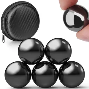 Standard Ferrite Material Ball Magnet with Black Color