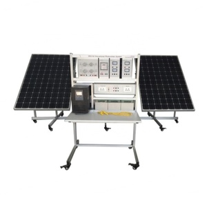 Système solaire photovoltaïque 1KW connecté au réseau, équipement d'enseignement de l'énergie solaire pour la formation professionnelle - Product Image 1