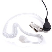 Talkie walkie écouteur K prise PTT Air Tube acoustique écouteur Portable Radio casque casque pour Baofeng UV-5R BF-888S Radio