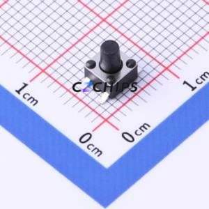 TSC015A06026A Tactile Switch SMD-4P,4.5x4.5mm Switch Round Button 2.6N Vertical Mount 4.5mm - Product Image 1