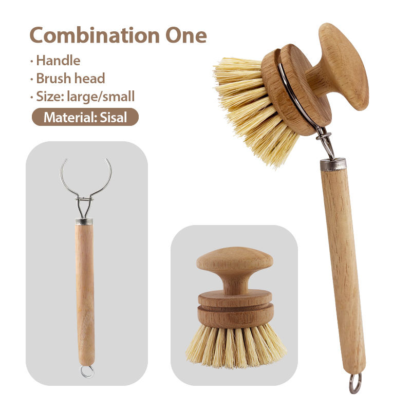 Wooden+Sisal without handle