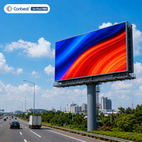 Écran d'affichage publicitaire numérique LED étanche Canbest pour l'extérieur, idéal pour les centres commerciaux et les zones routières